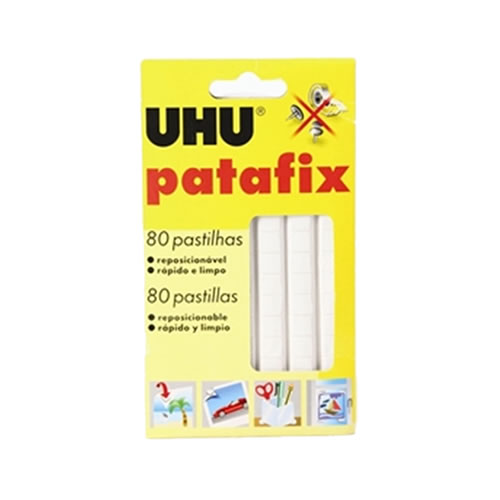 Fixadores UHU Patafix (Massa Adesiva) branco