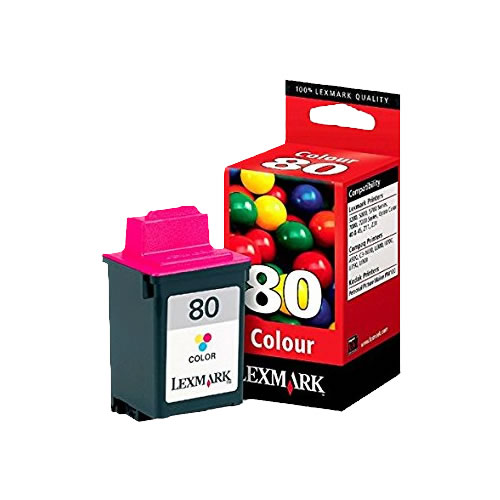 Tinteiro Original Lexmark 80 (12A1980) Cores