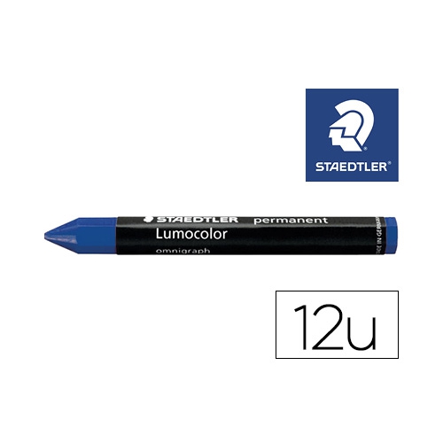 Craião Permanente Lumocolor Omnigraph 236 Azul