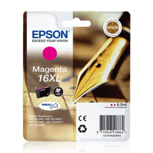 Tinteiro Original Epson 16 XL Magenta