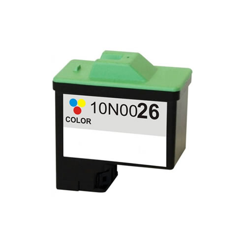Tinteiro Reciclado Lexmark 26 (10N0026) Cores