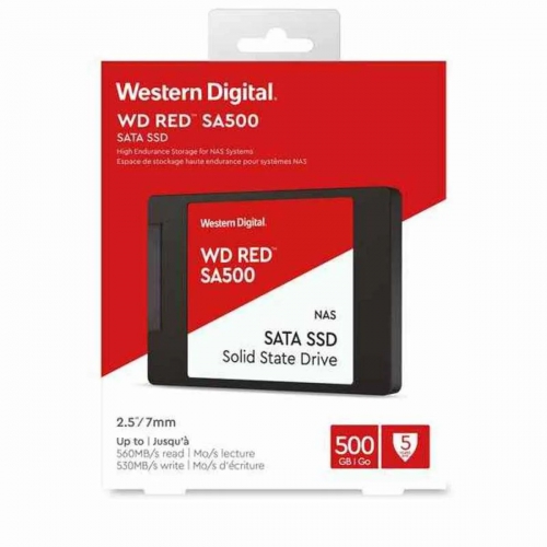 Disco SSD 2.5' Western Digital Red SA500 500GB