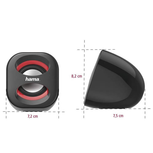 Colunas Hama 2.0 Sonic Mobil 183 