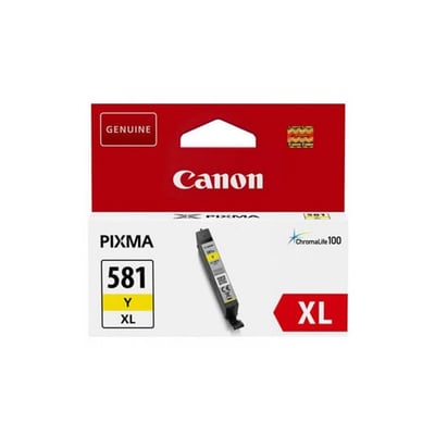 Tinteiro Original Canon CLI-581 XL Amarelo