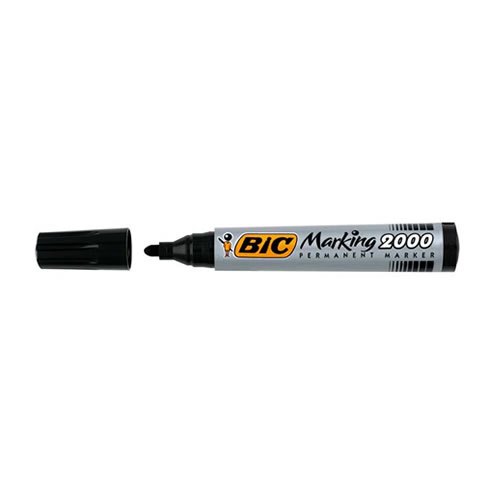 Marcador Permanente BIC 2000 - Preto