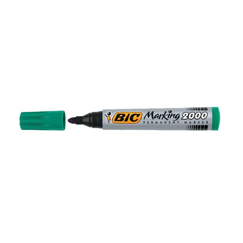 Marcador Permanente BIC 2000 - Verde