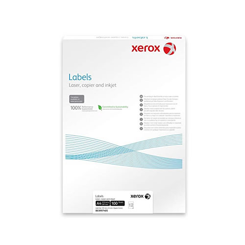 Etiquetas 70x37 Xerox 100 Folhas A4 2400un