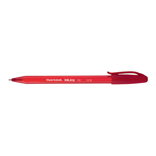 Esferog. InkJoy 100 Cap 1.0mm Vermelho - Pack 50