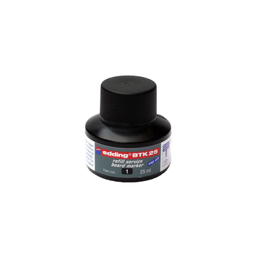Recarga Marcador Edding BTK25 Preto - 25ml