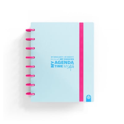 Agenda Inteligente A5 Ingeniox - Azul