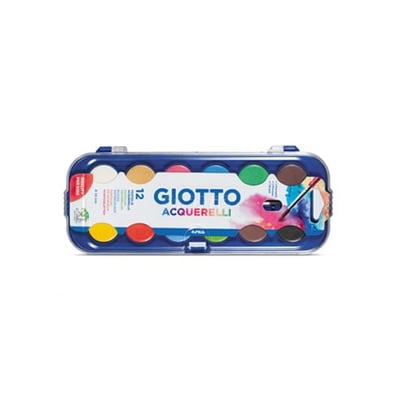 Aguarelas Giotto Colores Surtidos Cx 12