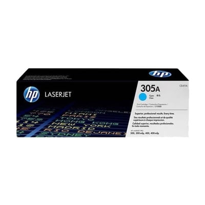 Toner Original HP Laserjet 305A (CE411A) Ciano