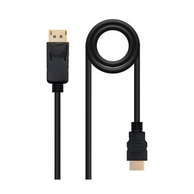 Cable Convertidor DisplayPort a HDMI Macho 2m