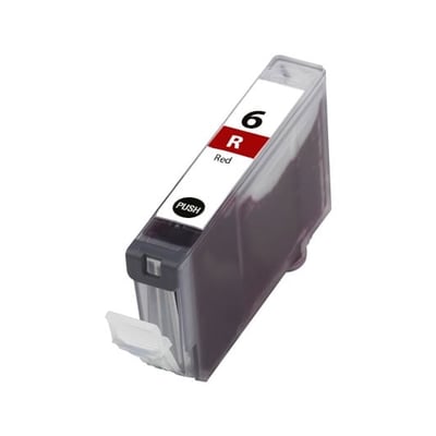 Tinteiro Compatível Canon BCI-6R Vermelho