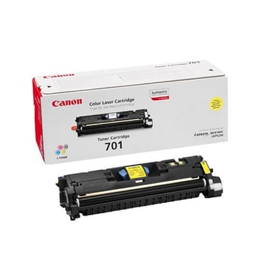 Toner Original Canon 701 Amarelo Alta Cap.