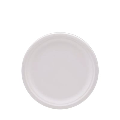 Pratos Descartáveis de Cana de Açucar Ø15cm - 50un