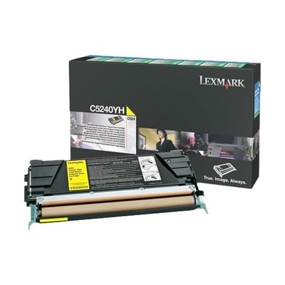 Toner Original Lexmark C524 Amarelo Alta Cap.
