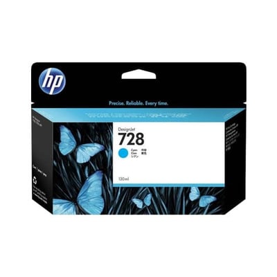 Cartucho de tinta Original HP 728 130ml Cian