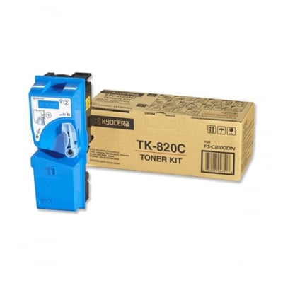 Toner Original Kyocera TK-820 Ciano