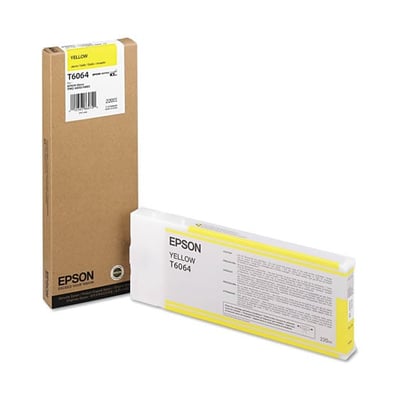Cartucho de tinta Original Epson T6064 Amarillo Alta C