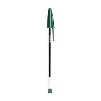 Bolígrafo BIC Cristal Verde Pack 50 unidades