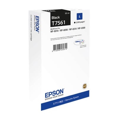 Cartucho de tinta Original Epson WF Pro 8000 Series Negro