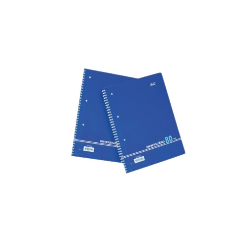 Caderno Espiral Firmo A5 Quadriculado 80 Folhas