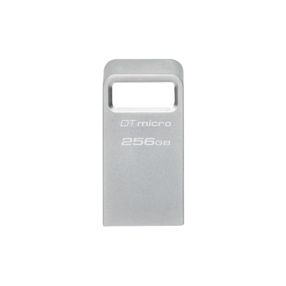 Kingston DataTraveler Micro DTMC3G2 256 GB USB Type-A 3.2 Gen 1 (3.1 Gen 1) Prateado