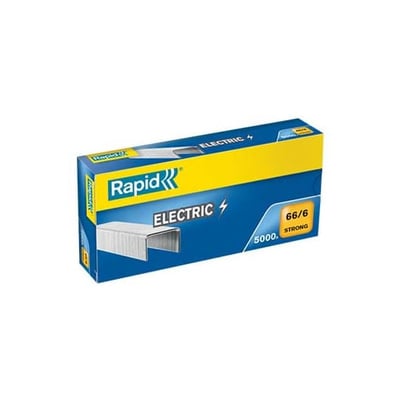 Agrafos 66/6 Rapid Electric (2/20 Folhas) - Cx5000