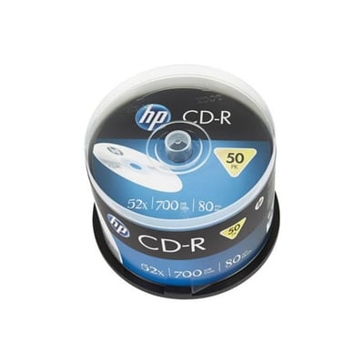 CD-R HP 700Mb 52x 80min Pack de 50