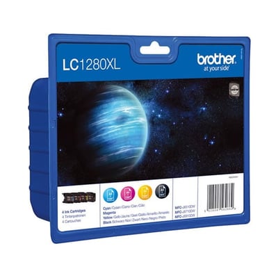 Cartucho de tinta Original Brother LC1280 Pack 4 Colores