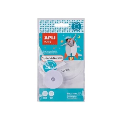 Cinta Termoadhesiva Apli Kids Textiles 1cmx3mt - Rollo