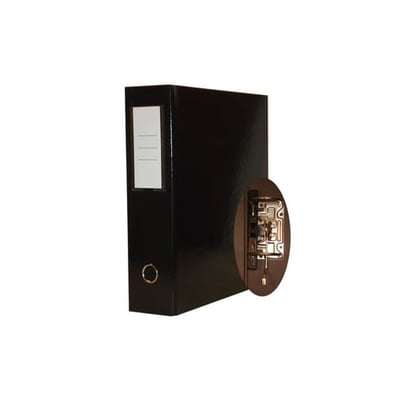 Carpeta Archivo L80 310x290 Lisa (Negro) Pack 10