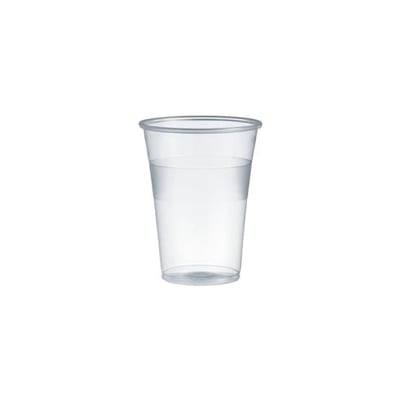 Copos Plástico Transparente 200ml 100un - Pack 10