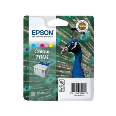 Cartucho de tinta Original Epson T001 5 Colores
