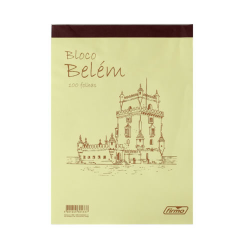 Bloco de Notas A4 Pautado 60g 80Fls - 1un