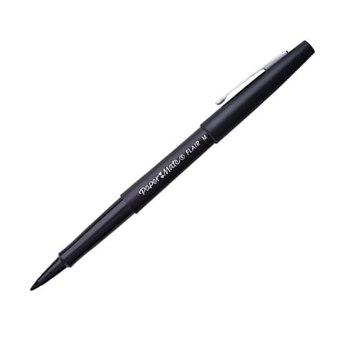 Esferográfica Futura Flair Preto - Cx12