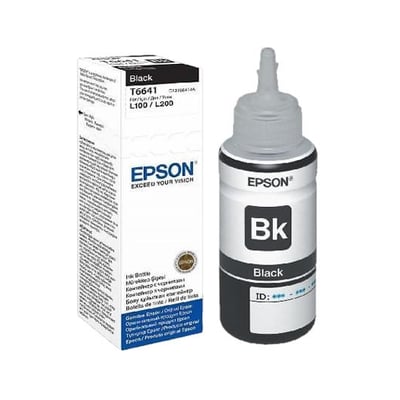 Tinteiro Original Epson EcoTank T6641 70ml Preto