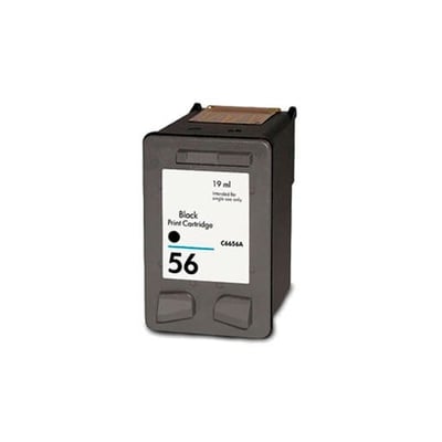 Tinteiro Compatível HP 56 (C6656A) Preto