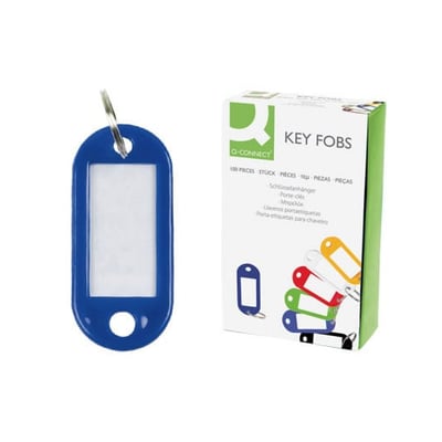 Porta Llaves Color Azul Pack 100un