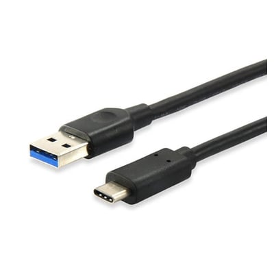 Cable USB 3.1 USB A a USB-C Negro - 50cm