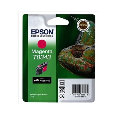 Cartucho de tinta Original Epson T0343 Magenta
