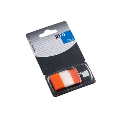 Separador Tape Flags Laranja - Pack 3