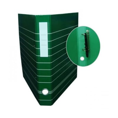 Carpeta Arq. Verde L40 320x280 c/ Rayas Grises 10un