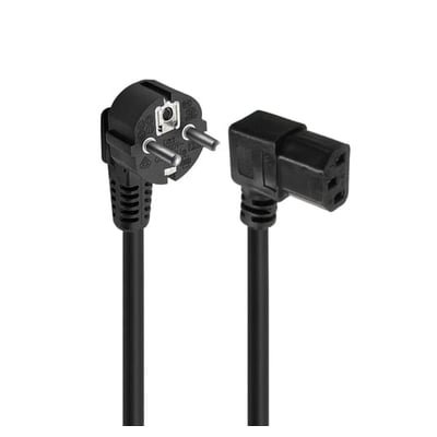 Cabo de energia 1,8 m Acoplador C13 Ficha de alimentação tipo F