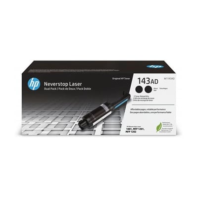Kit Recarga Toner Laser Neverstop 143A - Pack 2