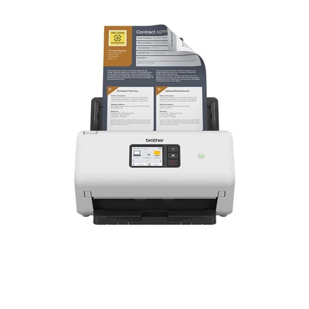 Brother ADS-4550W scanner ADF 600 x 600 DPI