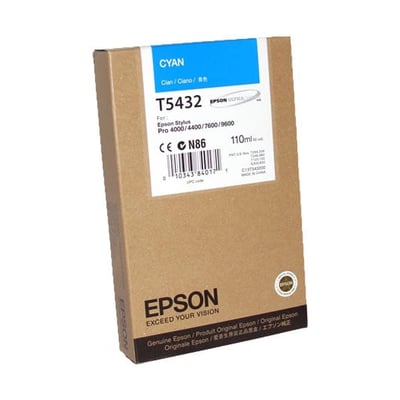 Cartucho de tinta Original Epson T5432 Cian