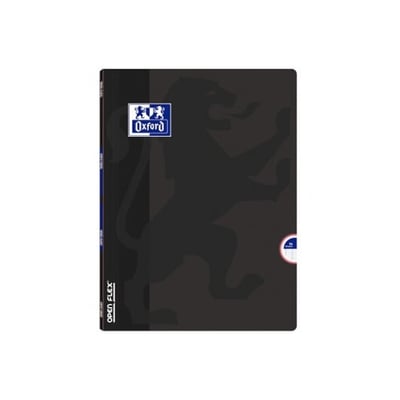 Cuaderno A4 Oxford Openflex Rayado 90gr Negro