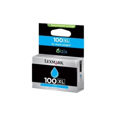 Cartucho de tinta Orig. Lexmark 100 XL (14N1069) Cian